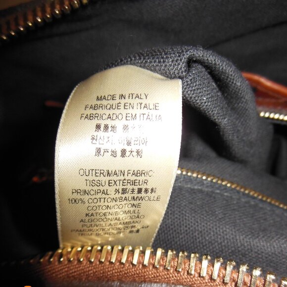 Burberry Orchard Bowling Handbag Bridle House Check pattern tan w/ original tags - Picture 13 of 16